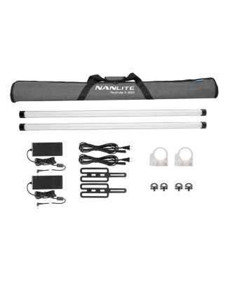PavoTube II 30XR 4' 36W RGBWW LED Pixel Tube 2-Light Kit with Built-In CRMX