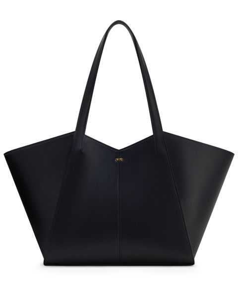 Женская сумка JW PEI Kiana Extra-Large Gold-Tone Hardware Tote Handbag, цвет: Чёрный