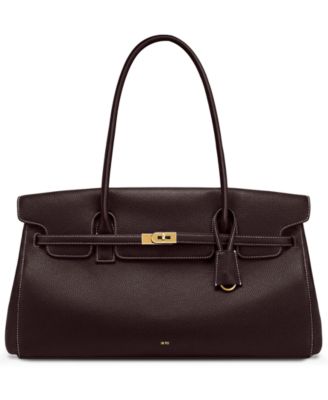 Yara Medium Gold-Tone Hardware Shoulder Handbag
