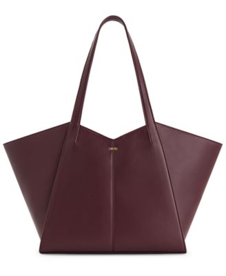 Kiana Extra-Large Gold-Tone Hardware Tote Handbag