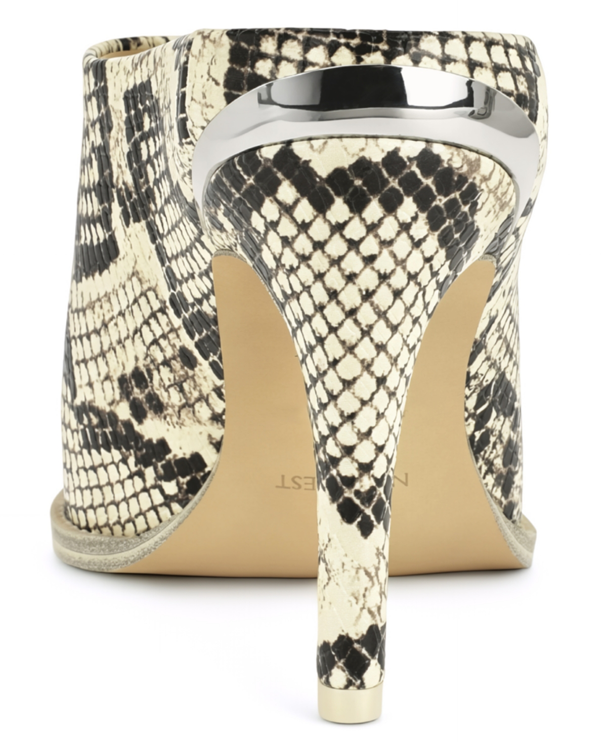 Nine West Reiser Mule In Animal Print