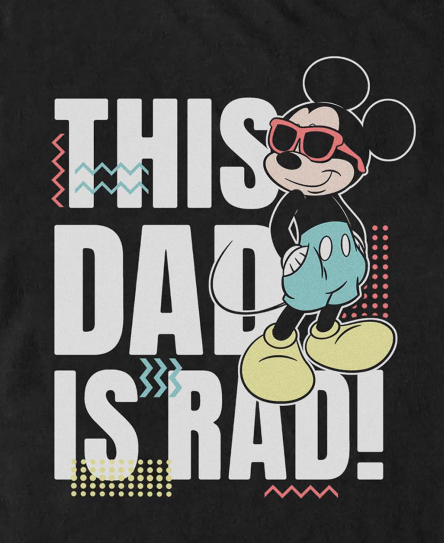Мужская футболка Fifth Sun Rad Dad Short-Sleeve, цвет: Чёрный — фото 3
