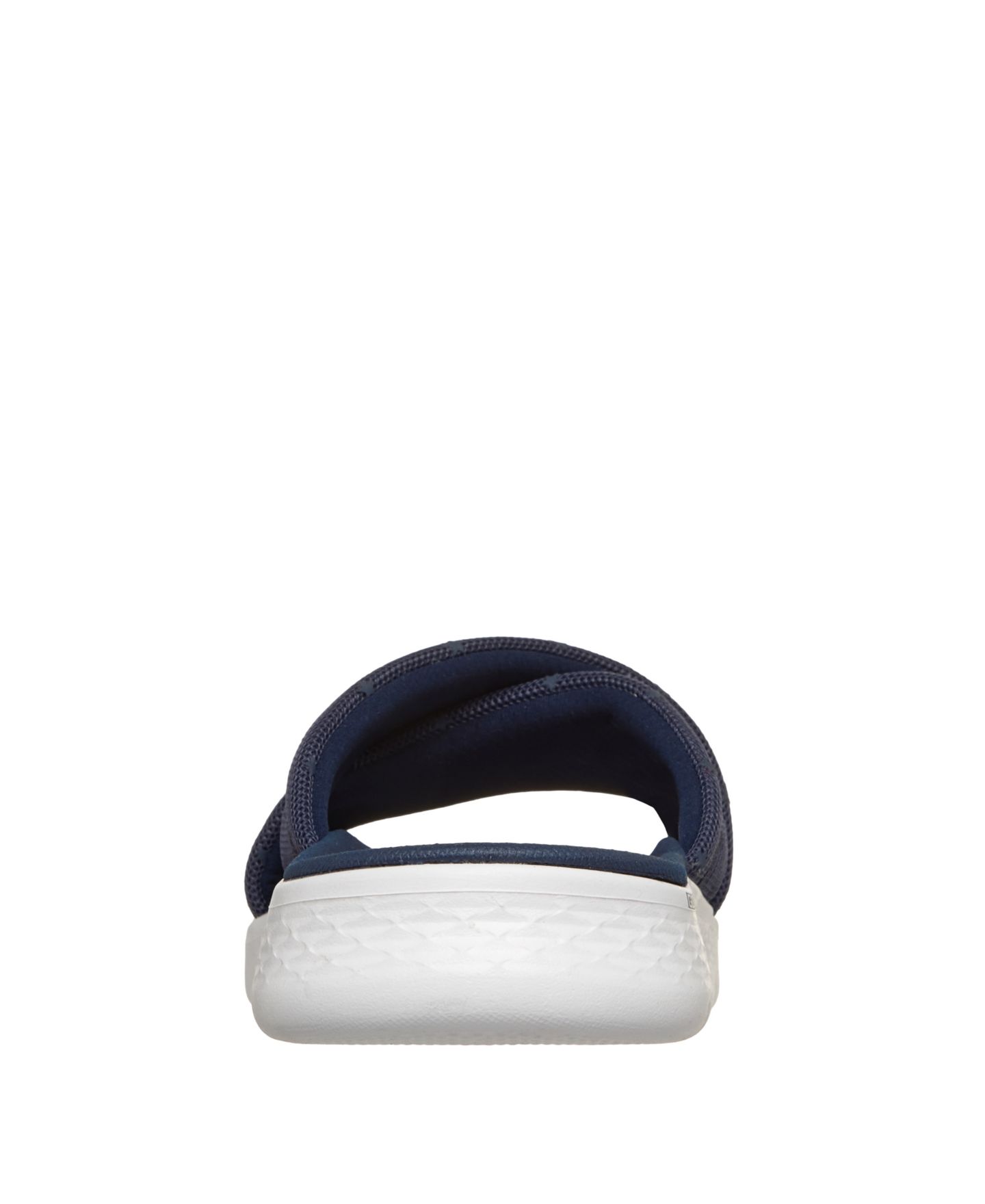 Женские сандалии Skechers GO Walk Flex - Lyra Slide, цвет: Тёмно-синий — фото 4