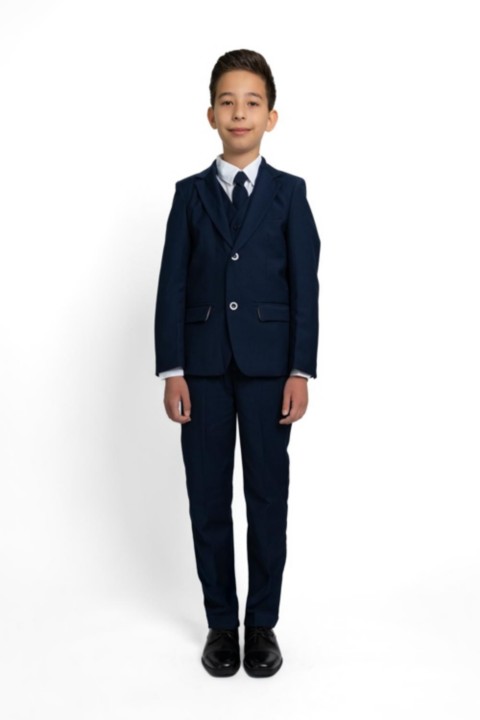 Детский костюм-тройка Peanut Butter Collection 007 Slim Fit, 5 предметов