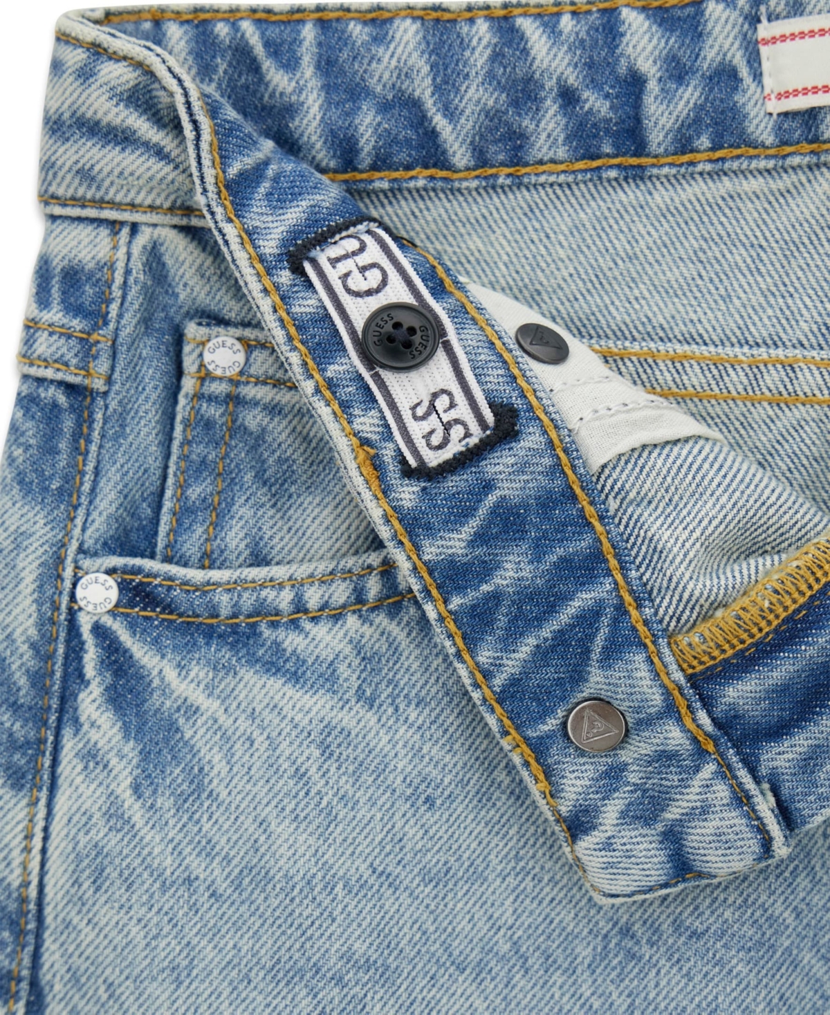 Guess Girls' 7-16 Straight-Leg Jeans