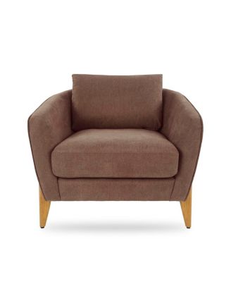  Faux Leather Chesterfield Sofa with Nailhead Trim and 2 Pillows