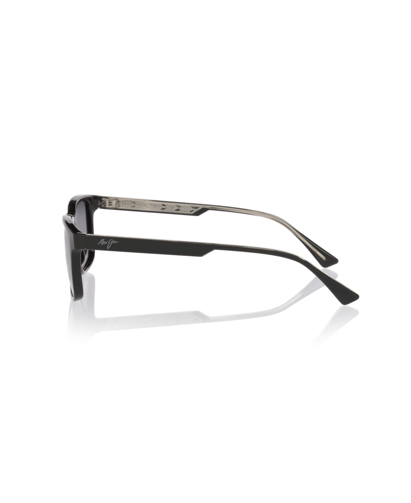 Мужские солнцезащитные очки Maui Jim Okina Polarized Sunglasses, MJ000850, цвет: Чёрный блестящий — фото 3