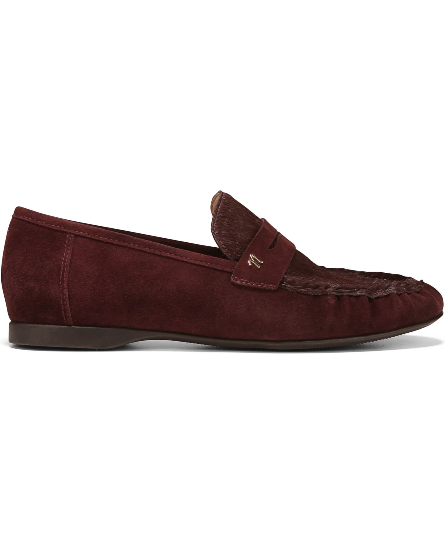 Женские туфли Naturalizer Bloom Slip-On, цвет: Мерло красный замшевый — фото 2