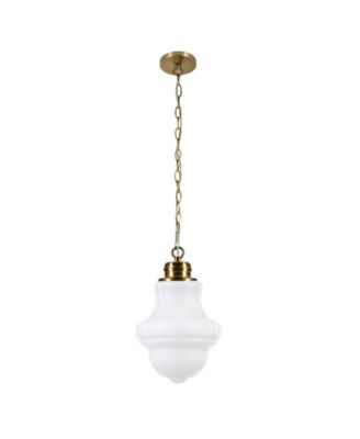 Annie 9" Wide Metal Pendant