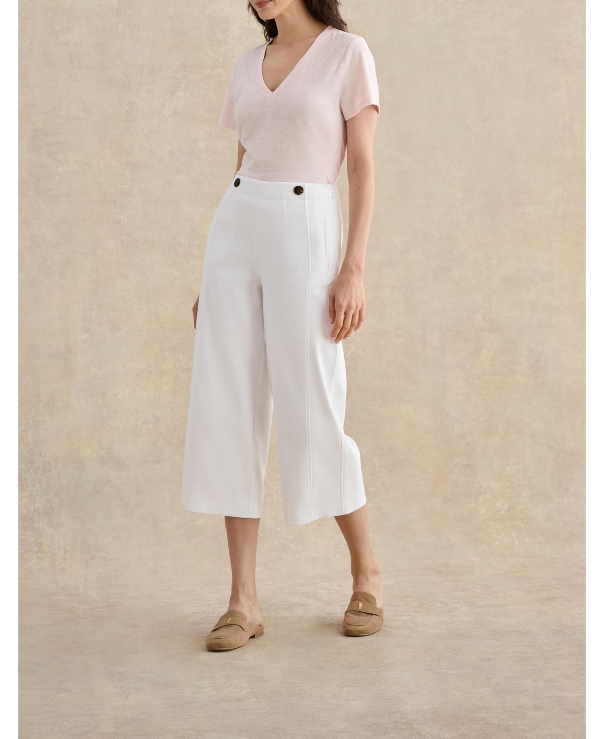 Hobbs London Women's Kimmi High Rise Culotte Trousers