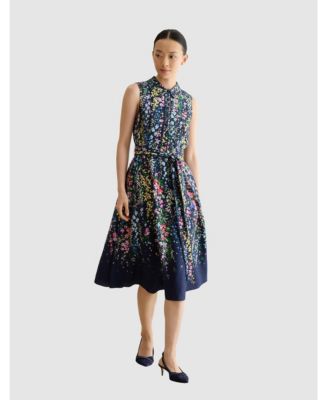 Women's Alberta Floral Midi Shirt Dress