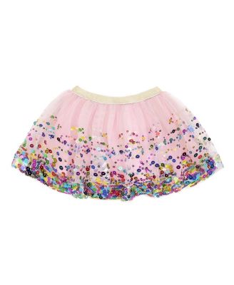 Baby Girls Pink Confetti Tutu Skirt