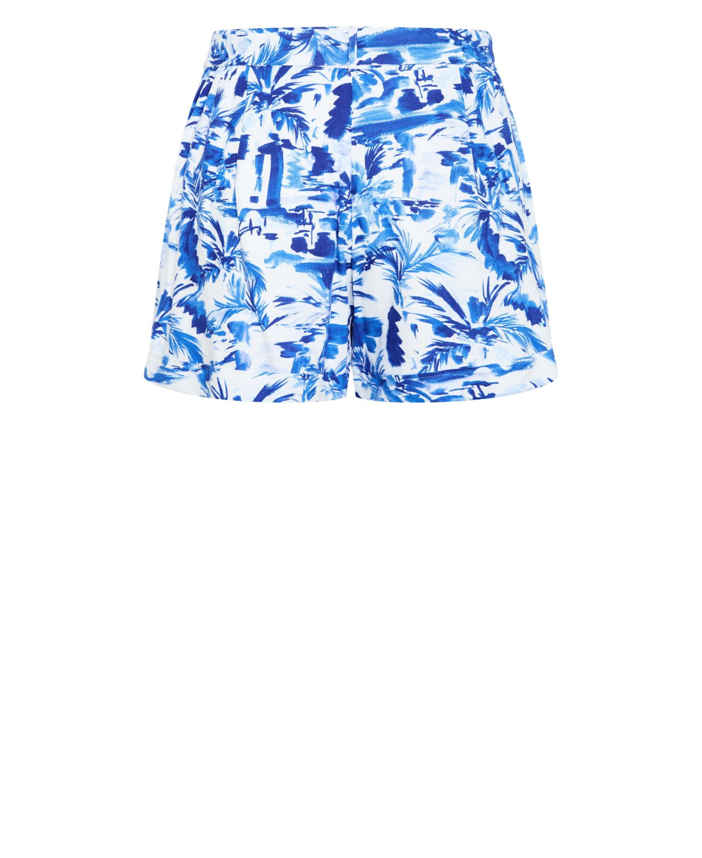 Женские шорты CITY CHIC Palm Print Short, цвет: Синий пальмовый — фото 5