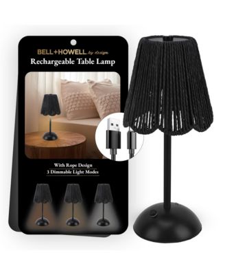 Rechargeable Rope Design Portable LED Light with 3 Dimmable Modes Table Lamp