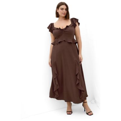 Women's Fee Frill Maxi Dress