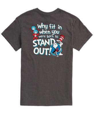 Men's Dr. Seuss Cat In The Hat Stand Out&nbsp;Short-Sleeve Graphic T-Shirt