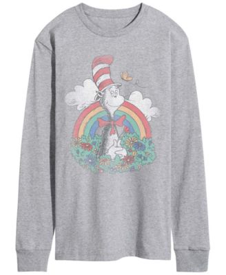 Men's Dr. Seuss Cat In The Hat Spring Vintage Faded&nbsp;Long-Sleeve Graphic T-Shirt