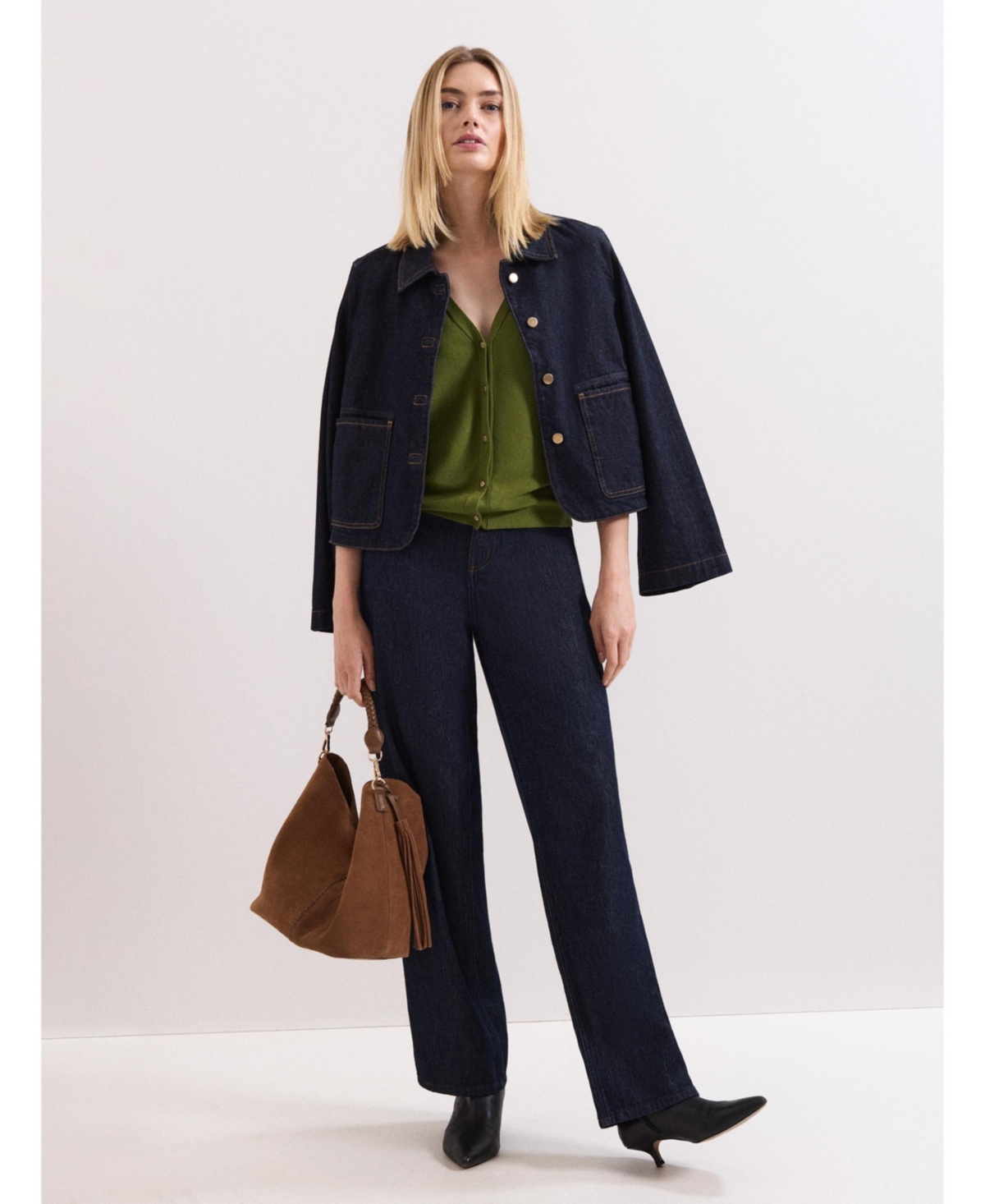 Phase Eight Women's Cristine V-Neck Button-Up Cardigan