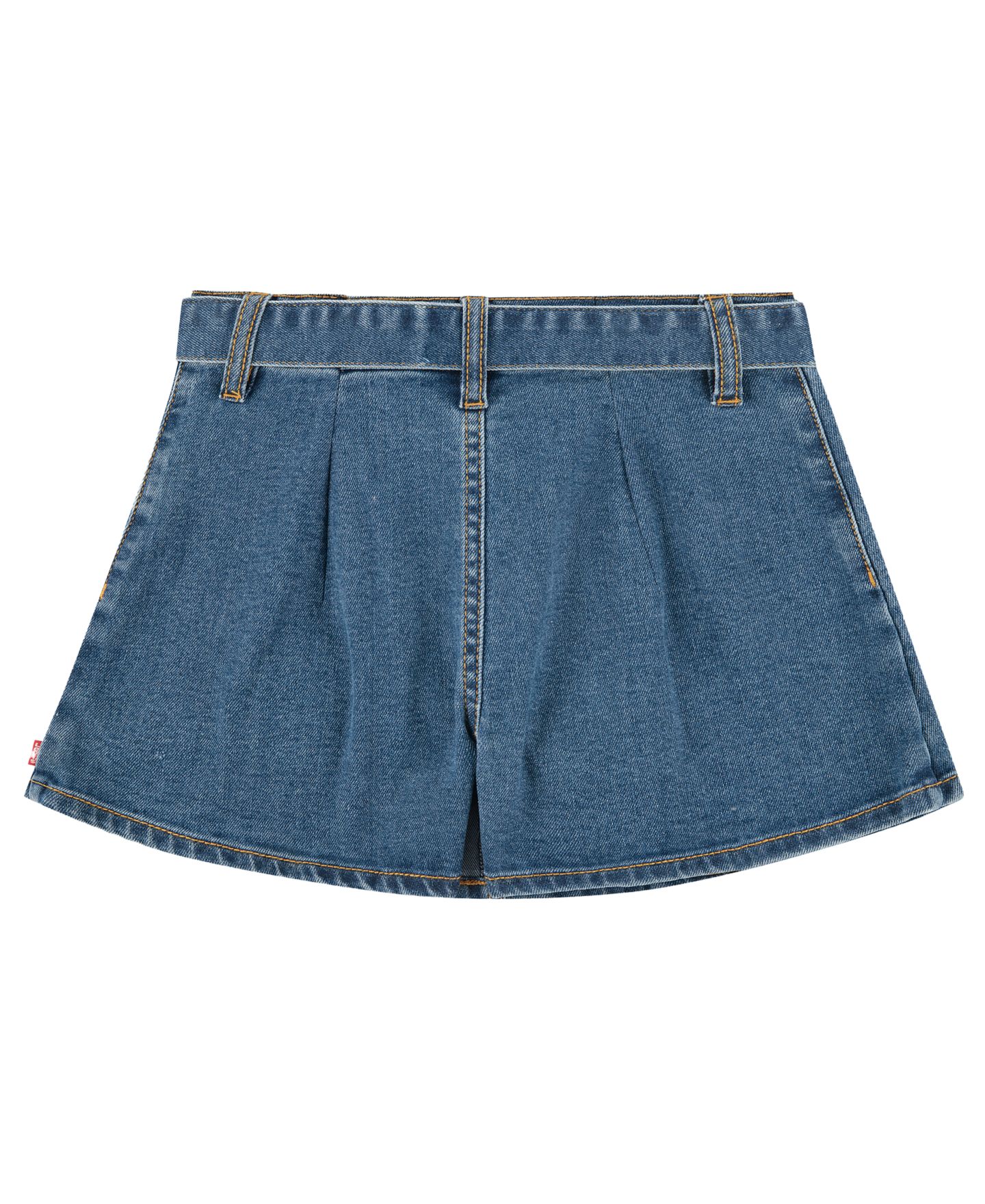 Детская юбка-шорты Levi's плиссированная с поясом, 7-16, цвет: Lunch Break — фото 6