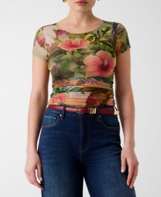 Women's Hani Short-Sleeve Cut-Out Top