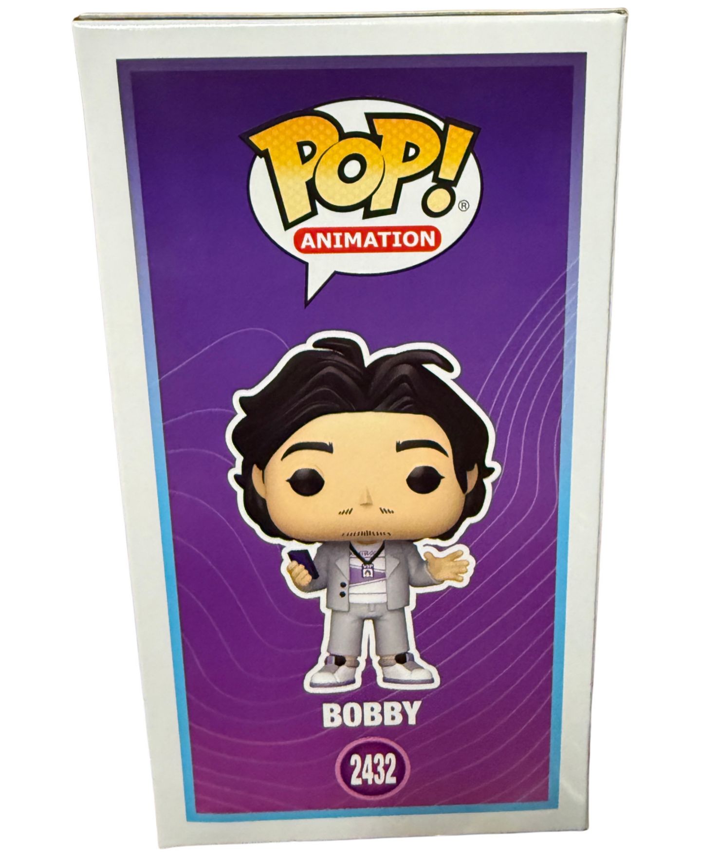 Детская фигурка Funko Pop Animation K-Pop Demon Hunters Bobby Vinyl Figure, Ages 3+ — фото 3