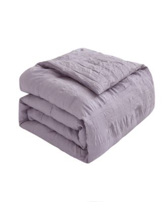 Crinkled Down Alternative Blanket, Full/Queen