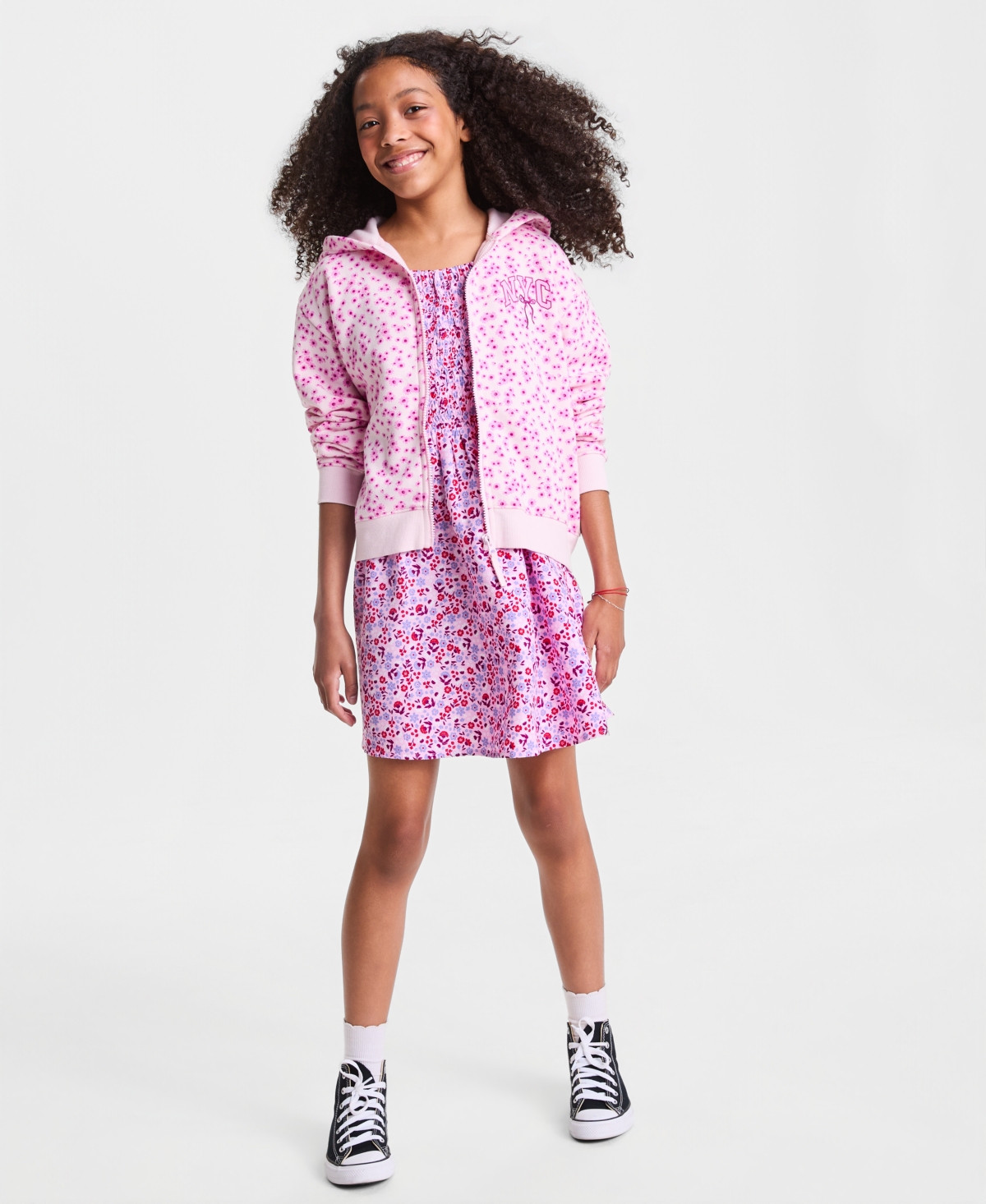 Epic Threads Girls' 5-20 Claire Smocked Dress, Macy's Exclusive