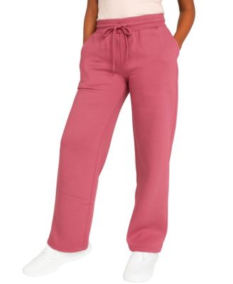 Women's Heavyweight Wide Leg Loose Fit Fleece Sweatpants