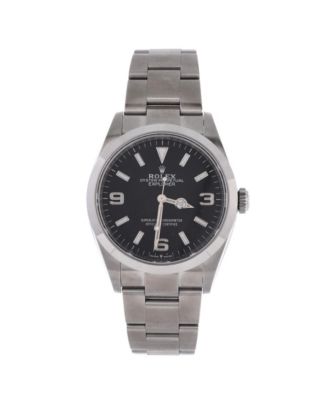 Oyster Perpetual Explorer Automatic Watch in Stainless Steel 36mm
