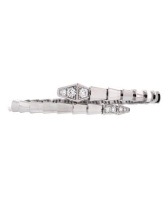 Pre-Owned Bvlgari Serpenti Viper Bracelet - 18k white gold 12390$