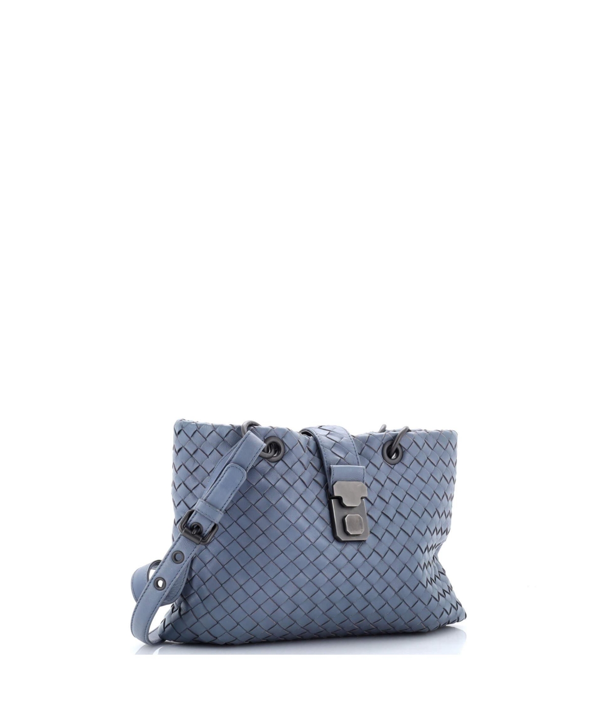 Pre-Owned Bottega Veneta Small Roma Bag Intrecciato Nappa