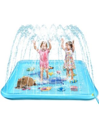 Splash Pad Water Toys Inflatable Wading Pool Kids Outdoor Summer Fun