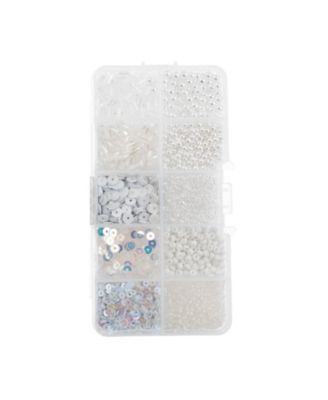 10 Types Mix Sequins and Beads Kit for Jewelry Making