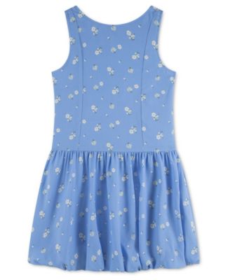 Girls' 7-16 Sleeveless Ruffle Mini Dress