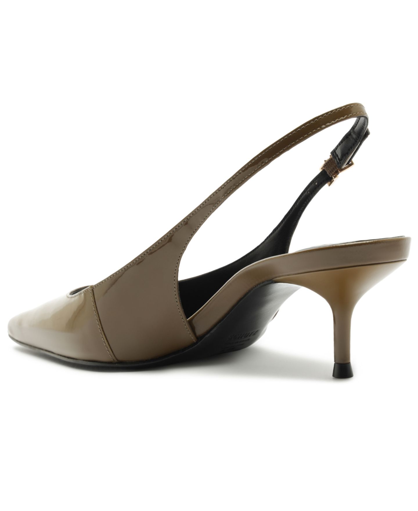 Женские туфли Schutz Paola Mid Slingback, цвет: Оливковый — фото 9