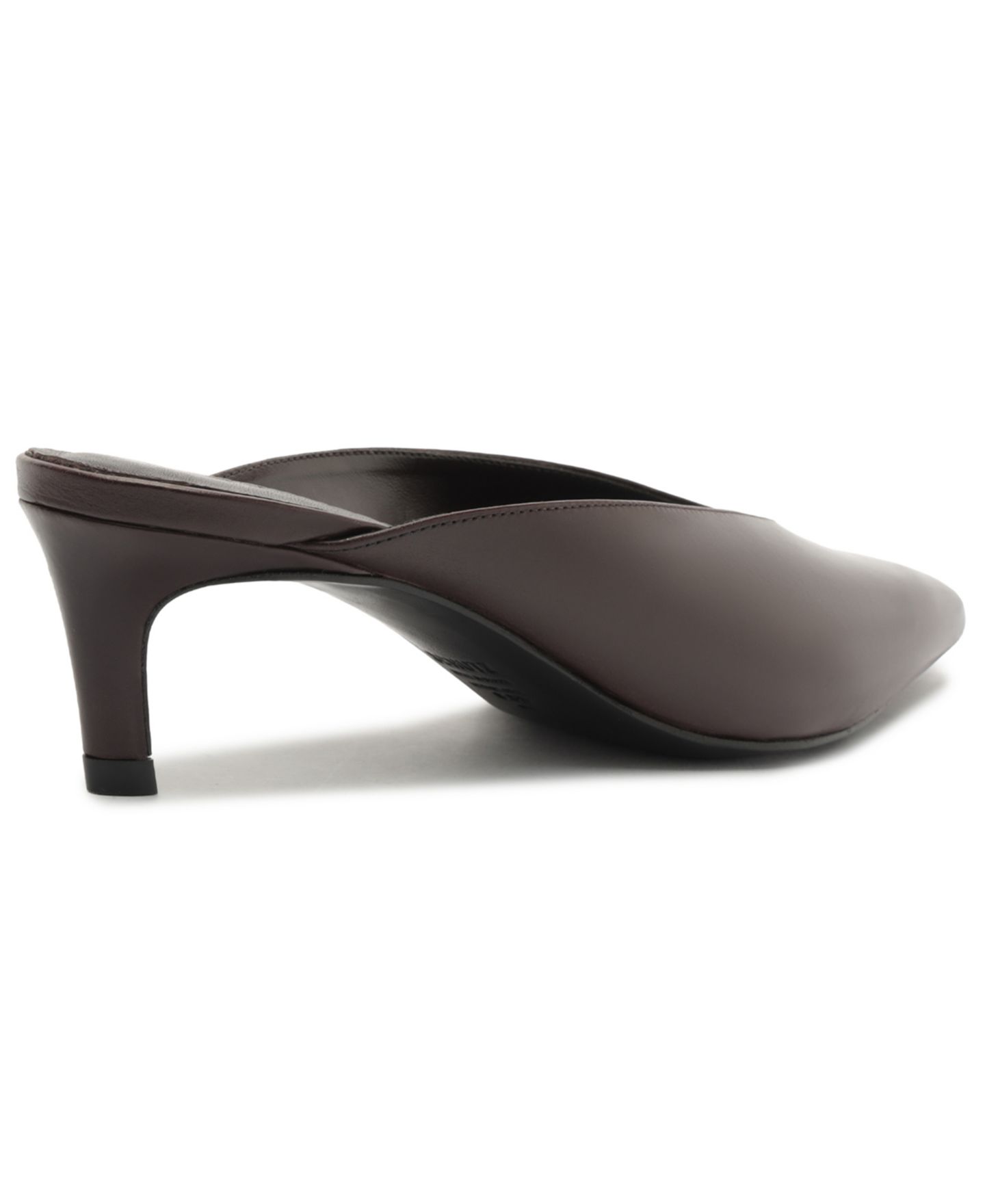 Женские сабо Schutz Loren Mid Mule Pumps, цвет: Тёмный коричневый — фото 13