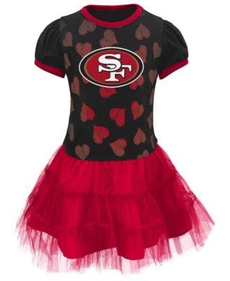 Outerstuff - Toddler Girls' San Francisco 49ers Love to Dance Tutu Dress