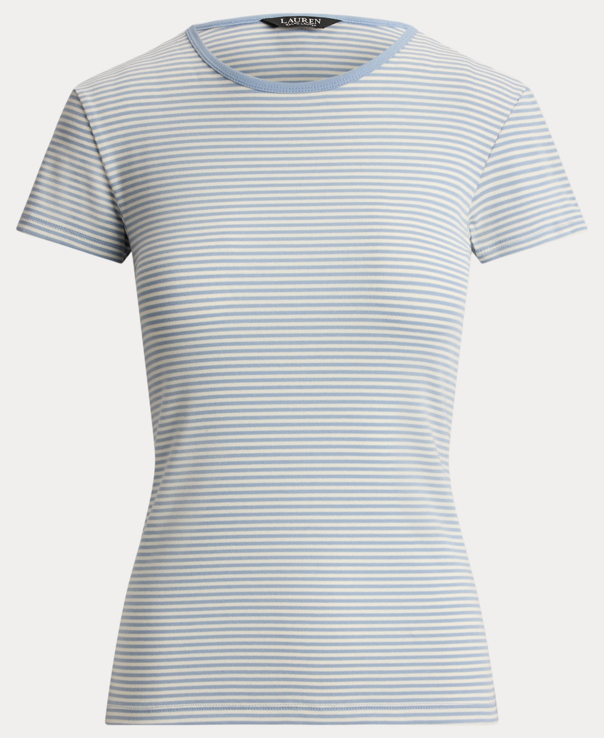 Lauren Ralph Women's Striped Short-Sleeve T-Shirt