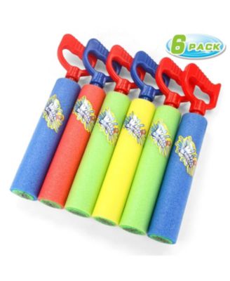 6PC Water Blaster Foam Soaker Pool Toy
