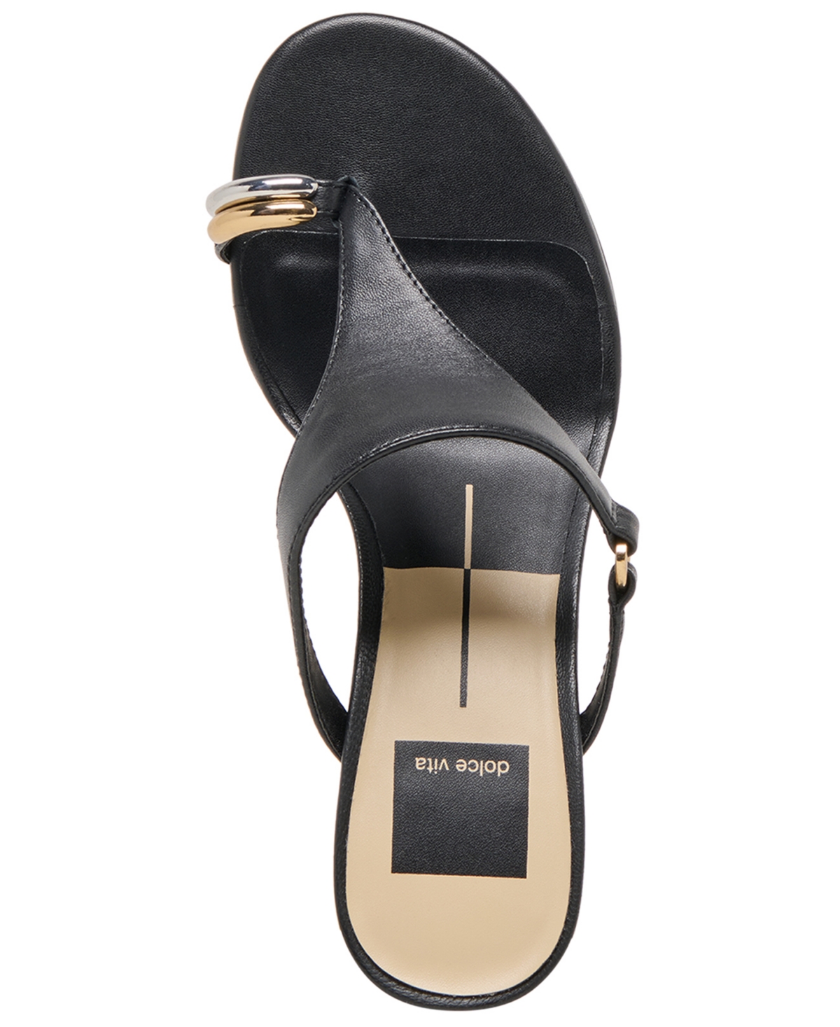 Dolce Vita Women's Derrel Embellished Toe Thong Dress Sandals