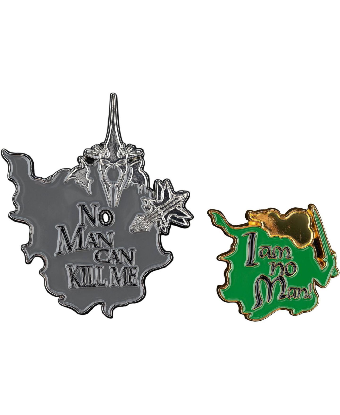 Детские фигурки WETA Workshop The Lord of the Rings Trilogy I Am No Man Stackable Enamel Pin Set — фото 2