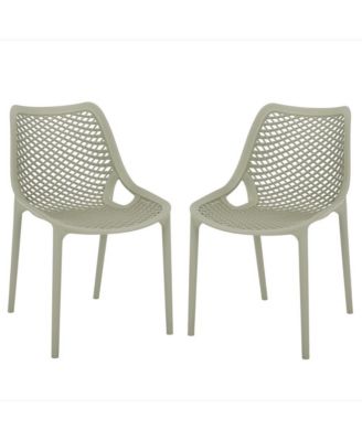Leila Outdoor Dining Chair (Set of 2)