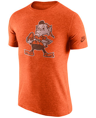 Nike Men's Cleveland Browns Historic Logo T-Shirt - Macy's