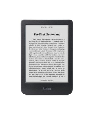 Kobo Clara BW | eReader | 6 inch Glare-Free Touchscreen with