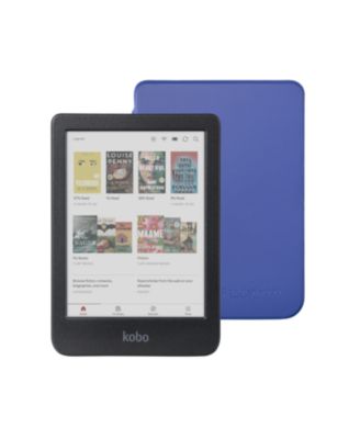 Clara Colour eReader with Cobalt Basic SleepCover Case Bundle