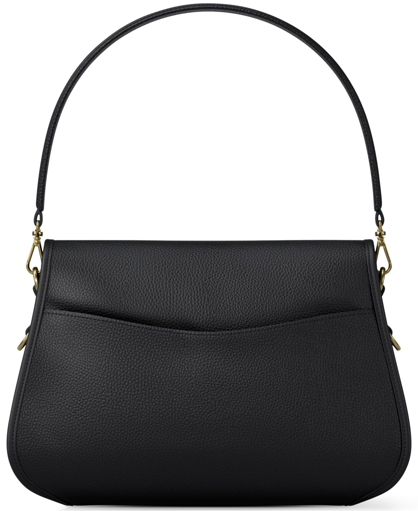 Женская сумка Michael Kors Medium Convertible Messenger Handbag, цвет: Чёрный — фото 3