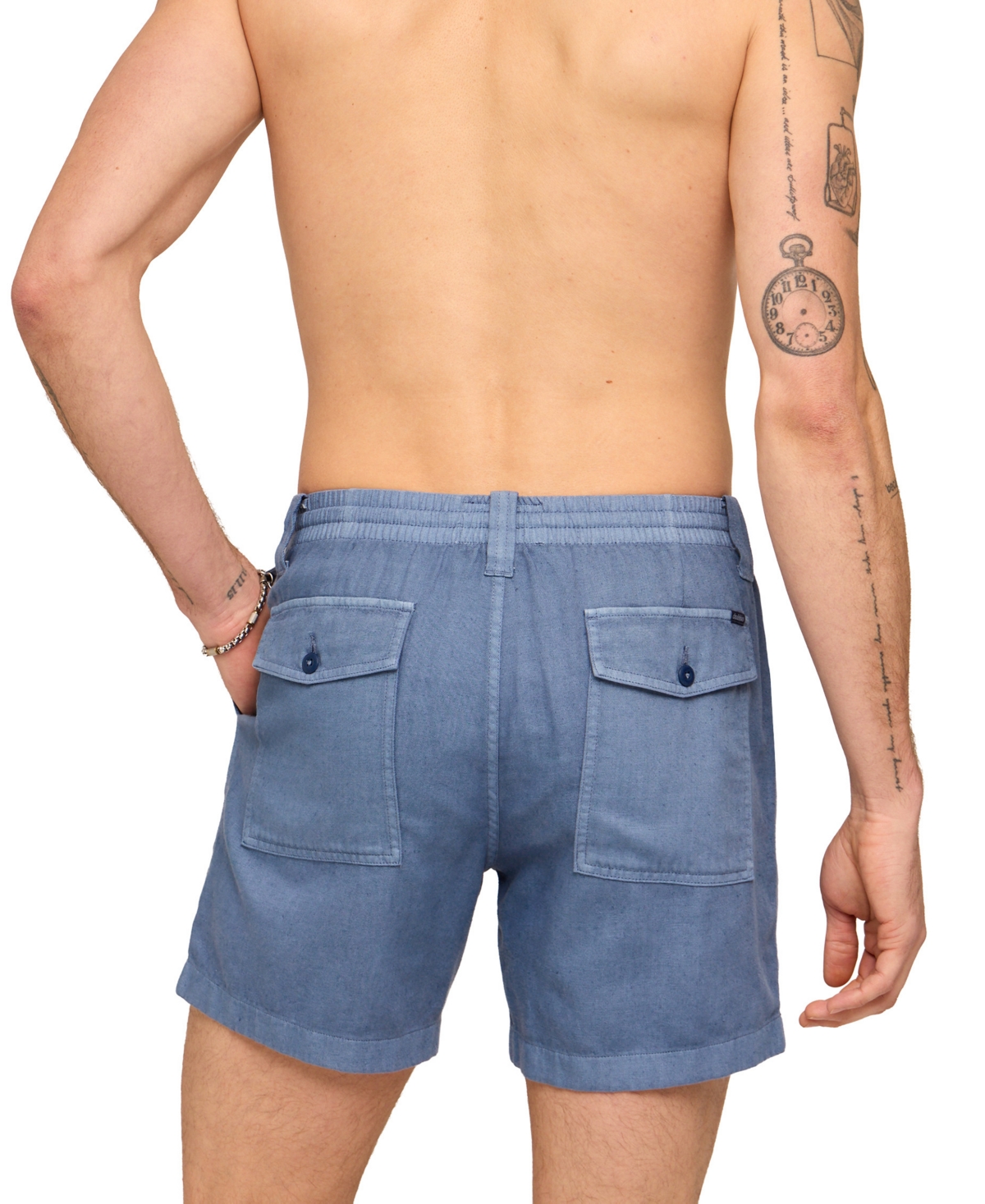 Chubbies Men's The Slate Skies Off-Duty Pull-On Shorts