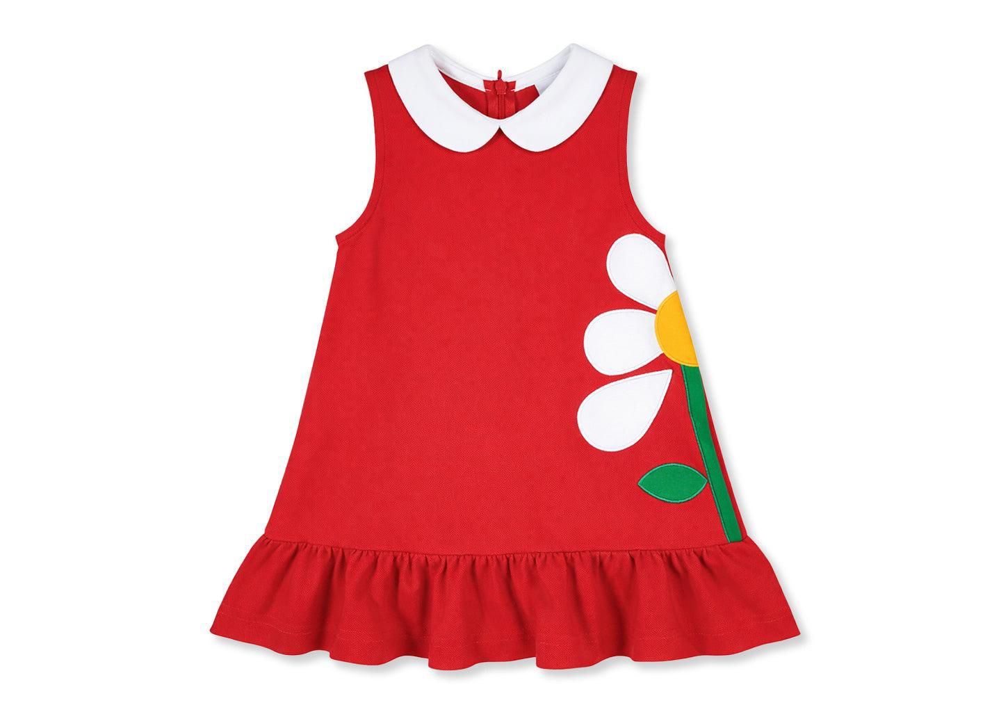 Платье Florence Eiseman Knit Dress With Flowers для девочек — фото 1