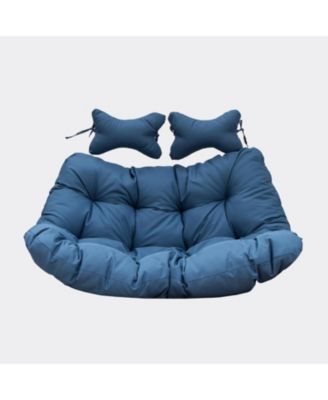 2-Person Polyester Cushions for Swing Chairs and Hammocks