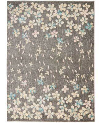 Nourison Home Tranquil TRA04 5'3" x 7'3" Area Rug